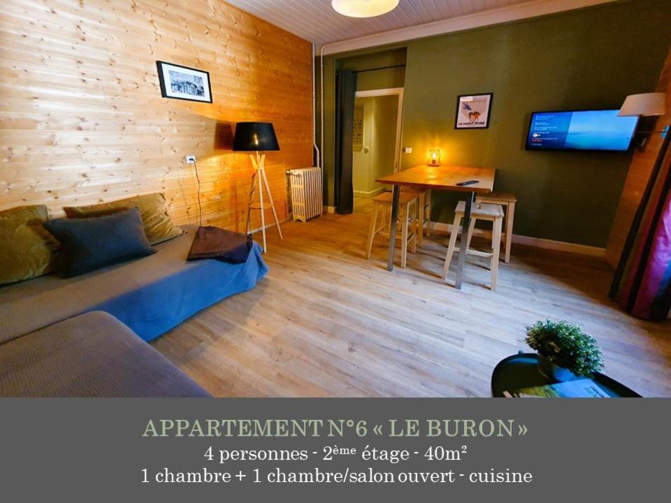 La Maison Des Familles 10 Appartements Le Mont-Dore Esterno foto